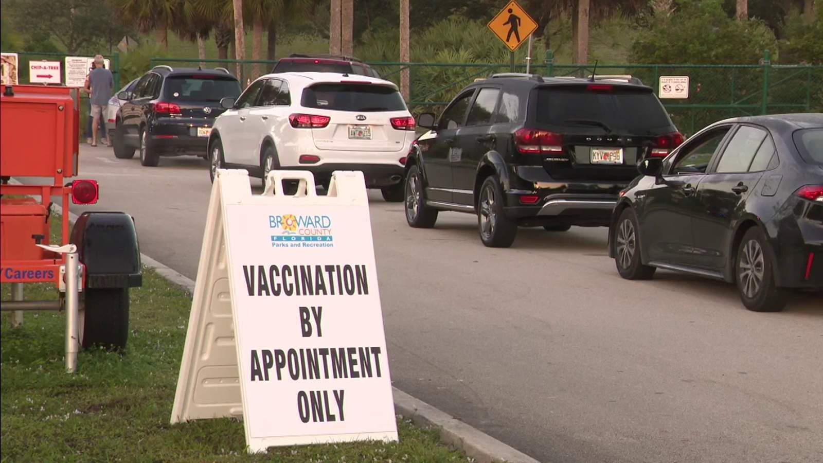 Day one rolling out the COVID-19 vaccine in Broward County is less than smooth sailing