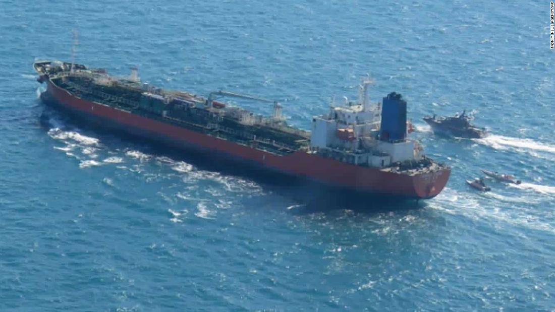 South Korea sends an anti-piracy unit to the Persian Gulf after Iran seized the oil tanker